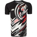 Camisa Pré-jogo do São Paulo 25 New Balance Masculina - Foto 1