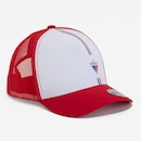 Boné do Fortaleza Aba Curva Supercap Trucker Strapback Adulto - Foto 3