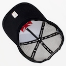 Boné do Vasco da Gama Aba Curva Supercap Trucker Strapback Faixa e Cruz de Malta Adulto - Foto 4