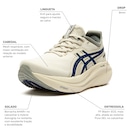 Tênis ASICS GEL-Nimbus 27 ATC Feminino - Foto 2