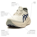 Tênis Asics GEL-Nimbus 27 ATC - Masculino - Foto 2