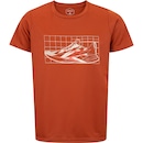 Camiseta Juvenil ASICS Manga Curta Treino Estampada - Foto 1