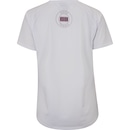 Camiseta Feminina ASICS Manga Curta Emblema Racket UV 50 Antiodor - Foto 2