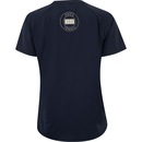 Camiseta Feminina ASICS Manga Curta Emblema Racket UV 50 Antiodor - Foto 2