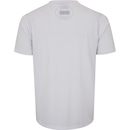 Camiseta Masculina ASICS Manga Curta Emblema Racket UV 50 Antiodor - Foto 2