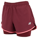 Short Feminino New Balance Sport Essentials 2 IN 1 - Foto 1