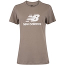 Camiseta Feminina New Balance Manga Curta Essentials - Foto 1