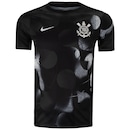 Camisa Pré-Jogo do Corinthians 25 Nike Masculina - Foto 1