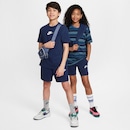 Bermuda Infantil Nike Club Knit 6IN - Foto 7