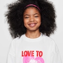 Camiseta Nike Sportswear Heart Infantil - Foto 3