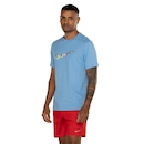 Camiseta Masculina Nike Manga Curta Dri-Fit Tee Run - Foto 2