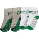 Kit de Meias do Palmeiras Rikam Soquete Tamanho 21 ao 24 - Foto 2