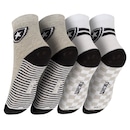 Kit de Meias do Botafogo Rikam Soquete Tamanho 25 ao 28 - Foto 2