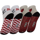 Kit de Meias do Flamengo Rikam Soquete Tamanho 25 ao 28 - Foto 2