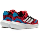 Tênis adidas x Marvel Homem-Aranha Runfalcon 3.0 Infantil - Foto 4