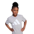 Conjunto Infantil adidas Big Logo Camiseta + Bermuda - Foto 6