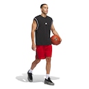 Bermuda Masculina adidas Basquete Legends 3 Listras - Foto 3