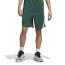 Bermuda Masculina adidas Basquete Legends 3 Listras - Foto 1
