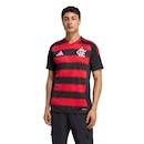 Camisa do Flamengo I 25/26 adidas Masculina Torcedor - Foto 1