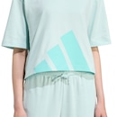 Blusa Cropped Feminina adidas Big Logo - Foto 5