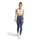 Top Fitness sem Bojo adidas Média Sustentação Powerreact Big Logo Adulto - Foto 4