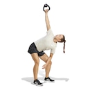 Camiseta Feminina adidas Manga Curta Essentials 3 Listras - Foto 3