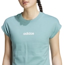 Camiseta Feminina adidas Manga Curta Logo Linear - Foto 5