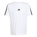 Camiseta Masculina adidas Manga Curta 3 Stripes - Foto 6