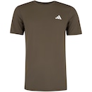 Camiseta Masculina adidas Manga Curta Own The Run 3 Listras - Foto 1