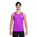 Camiseta Regata Masculina adidas Own The Run 3 Listras - Foto 1