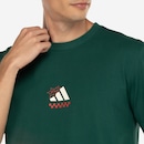 Camiseta Masculina adidas Manga Curta Gráfica Pizza - Foto 5