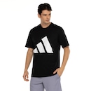 Camiseta Masculina adidas Manga Curta Big Logo - Foto 2
