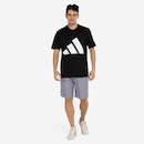Camiseta Masculina adidas Manga Curta Big Logo - Foto 4
