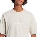 Camiseta Masculina adidas Manga Curta Logo Linear - Foto 4