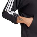 Blusa de Moletom Masculina adidas com Capuz Essentials 3 Stripes - Foto 6