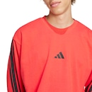 Blusa de Moletom Masculina adidas Essentials 3 Listras - Foto 5