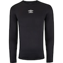 Camiseta Masculina Umbro Manga Longa Térmica Diamond Touch - Foto 1