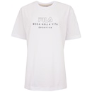 Camiseta Feminina Fila Manga Curta Over Vita Outline - Foto 1