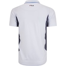 Camisa Polo Fila Masculina Manga Curta Backspin Sleeve Rio Open - Foto 2