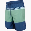 Bermuda Oxer Swim Estampado Longo Masculina - Foto 1