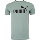 Camiseta Masculina Puma Manga Curta Essentials Logo Tee - Foto 1