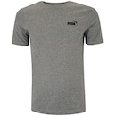 Camiseta Masculina Puma Manga Curta Small Logo ESS - Foto 1