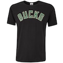 Camiseta do Milwaukee Bucks Masculina NBA Manga Curta Estampada N800 - Foto 1