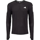 Camiseta Masculina adidas Manga Longa OWN The Run Base - Foto 1
