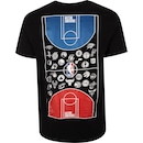 Camiseta Masculina NBA Manga Curta Metal Court - Foto 2