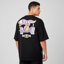 Camiseta do Los Angeles Lakers NBA Masculina N0527 Pennant - Foto 2