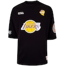 Camiseta do Los Angeles Lakers NBA Masculina N0527 Pennant - Foto 8