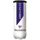 Bola de Tênis Tecnifibre Champion One 3 Unidades - Foto 1