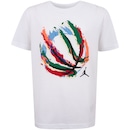 Camiseta Jordan Nike Fire Boys Juvenil - Foto 1