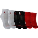 Kit de Meias Nike Jordan Jumpman Infantil 3 Pares - Foto 1
